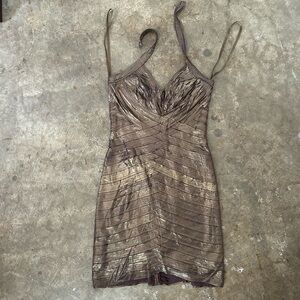 Small metallic BCBG Dress